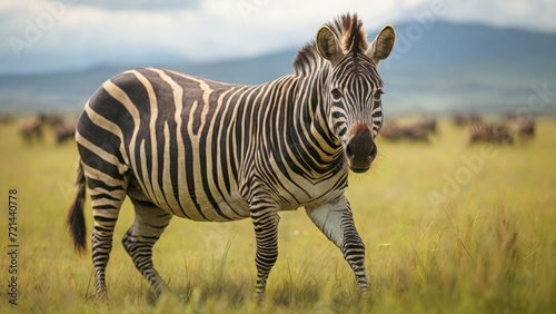 zebra in the wild © Mia Awalul Ikhramiah