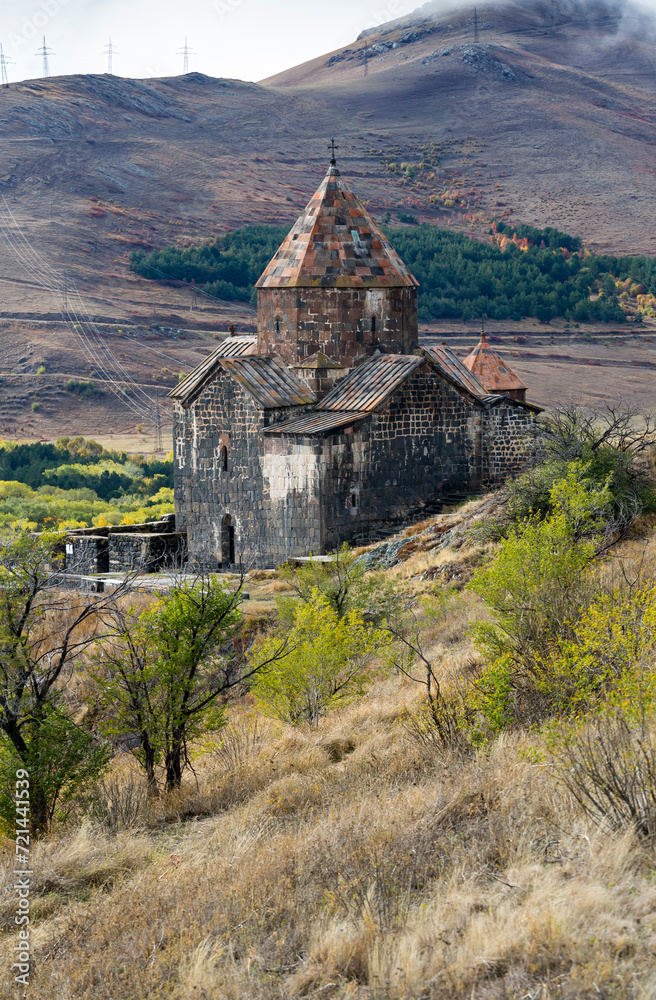 View of Sevanavank in Armenia View of Sevanavank in Armenia