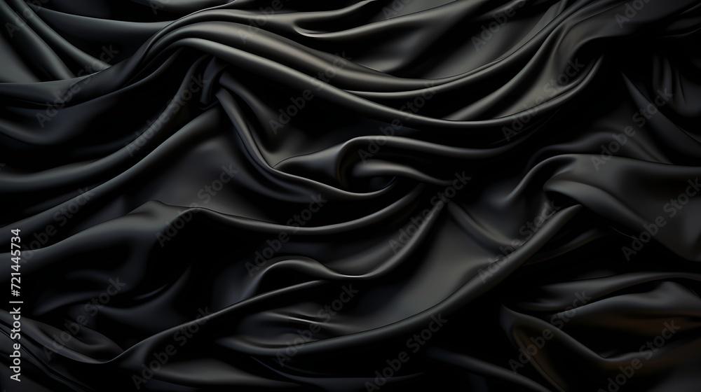 A deep ebony solid color background