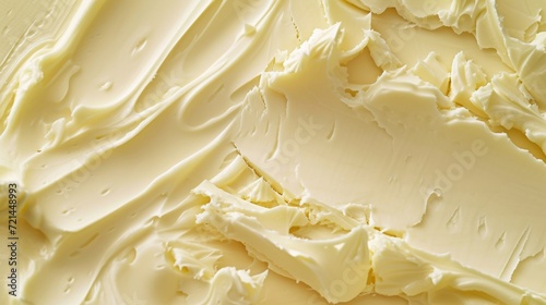 Smooth Whipped Butter Texture with Creamy Yellow Color