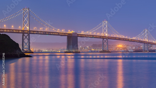 San Francisco -Oakland Bay Bridge, San Francisco, Kalifornien, USA