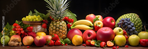 Exquisite Array of Fresh, Ripe Fruits: An Ode to Nature's Bounty