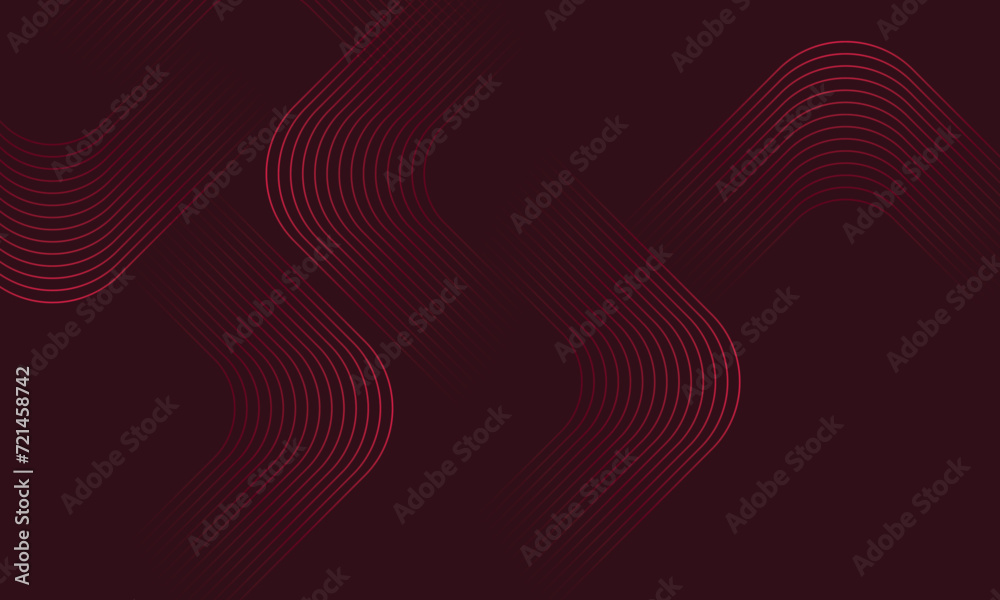 abstract futuristic purple glowing rounded stripe lines on dark purple background. abstract futuristic purple glowing rounded stripe lines on dark purple background.