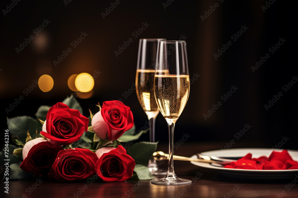 3d Red rose and gift box with a small heart lie on the book spread. Side view. Close-up. Natural daylight. Image can be used for Valentine's Day, Women's Day, weddings, anniversaries generative Ai 3d Red rose and gift box with a small heart lie on the book spread. Side view. Close-up. Natural daylight. Image can be used for Valentine's Day, Women's Day, weddings, anniversaries generative Ai
