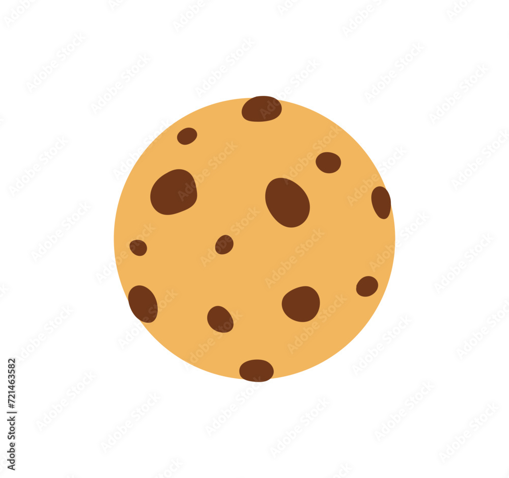 Cookie icon. Vector cookie illustration. Cookie icon. Vector cookie illustration.