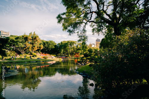 Buenos Aires, Argentina - Dec 14, 2023 The Buenos Aires Japanese Garden, Jardin Japones photo