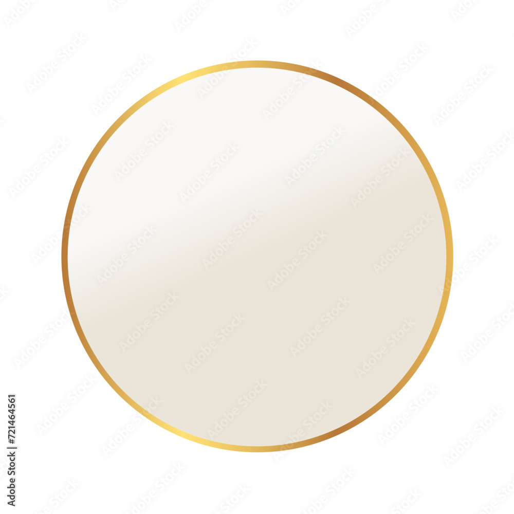 gold circle frame background
