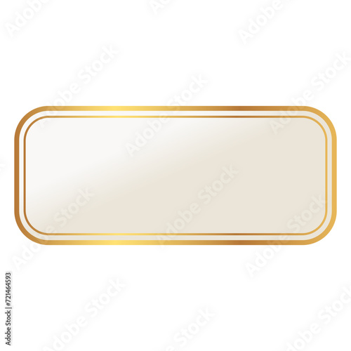 gold rectangle frame background
