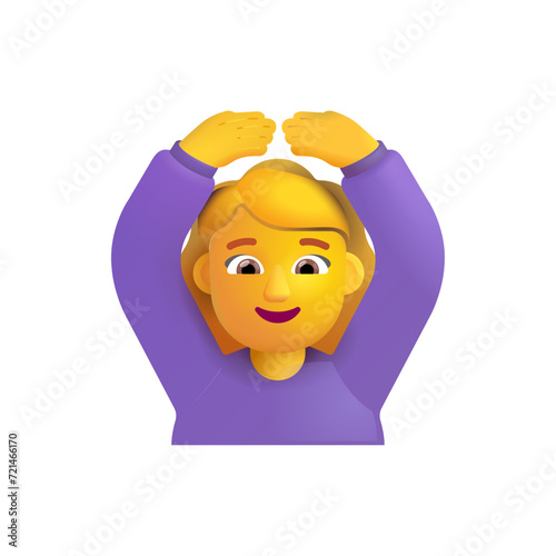  Woman Gesturing OK