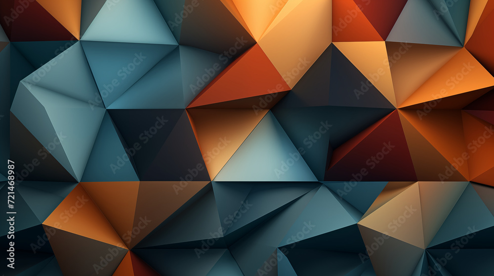Abstract geometric shapes forming a pattern Abstract geometric shapes forming a pattern