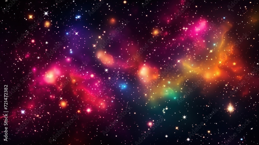 Fototapeta premium Galaxy backdrop Beautiful Outro UHD Wallpaper