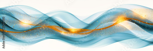Elegant Abstract Wave Design with Smooth Lines and Bright Colors, Perfect for Modern Backgrounds