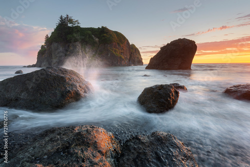 Ruby Beach, Olympic National Park, Washington, USA