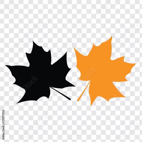 autumn leaf logo icon