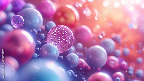 Bubble Sphere Background