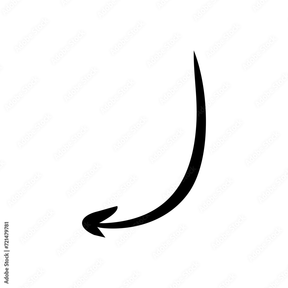 hand arrow icon vector design in trendy style hand arrow icon vector design in trendy style