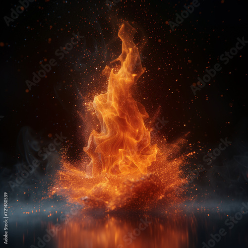 fire in the night © lan