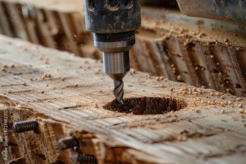 Close up of a carpenter drilling a hole in timber.jpeg