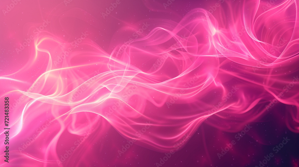 Vibrant neon pink background