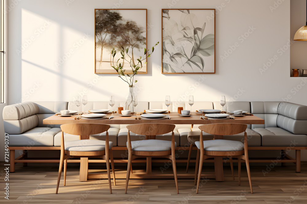 dining room with a mix of traditional and modern element dining room with a mix of traditional and modern element