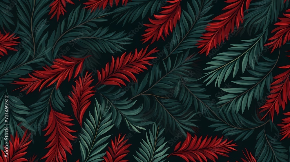 seamless background with coniferous branches pattern, coniferous, fir, seamless background with coniferous branches pattern, coniferous, fir,
