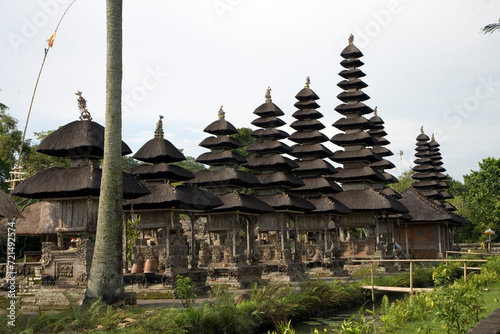 Indonesia Bali island Hindu temples on a sunny autumn day photo