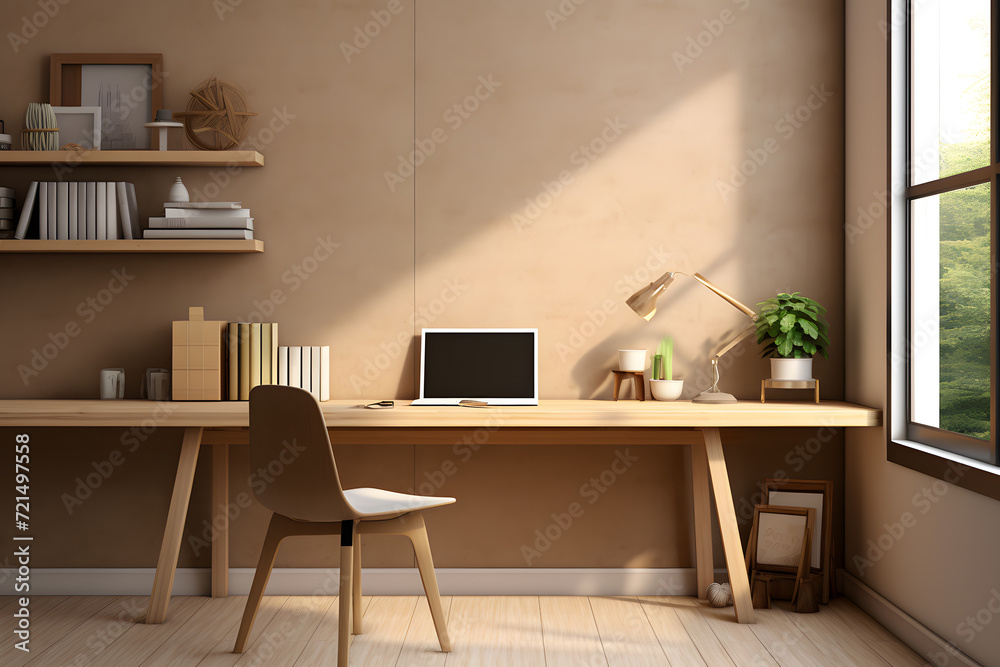 home office with a wall of corkboard home office with a wall of corkboard