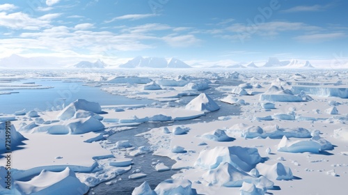 Global warming and melting glaciers copy UHD Wallpaper