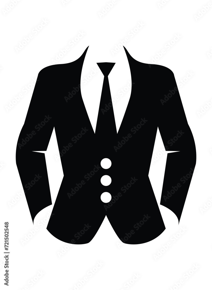 gentleman logo template. man silhouette sign, symbol vector illustration. gentleman logo template. man silhouette sign, symbol vector illustration.