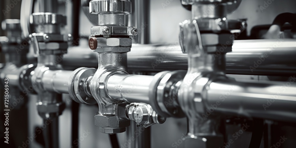 A network of pipes that are interconnected, forming a complex system. Suitable for industrial, engineering, or infrastructure-related projects A network of pipes that are interconnected, forming a complex system. Suitable for industrial, engineering, or infrastructure-related projects