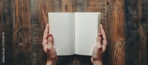 Open Hands Lay Flat, A Scene of Book Mockup