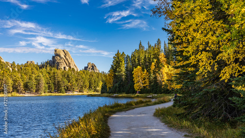 South Dakota-Custer State Park-Sylvan Lake