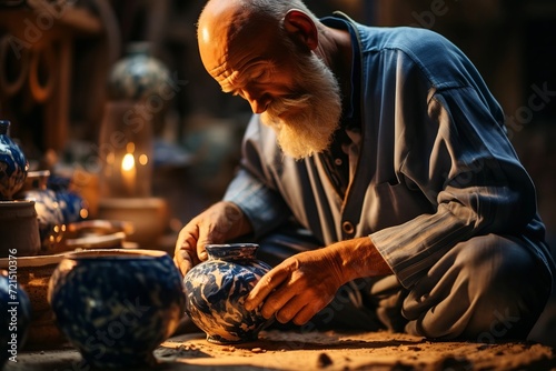 Ceramics Pottery Worker