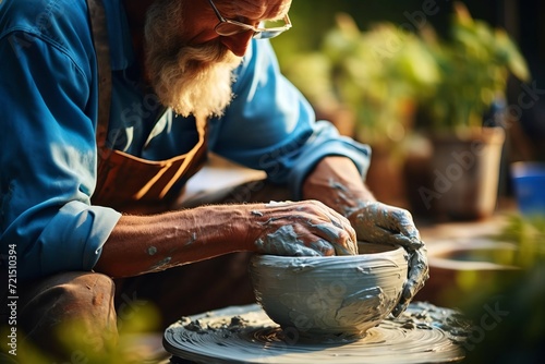 Ceramics Pottery Worker
