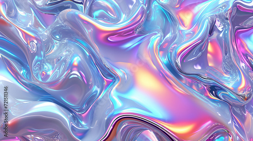 Metallic Swirls Background