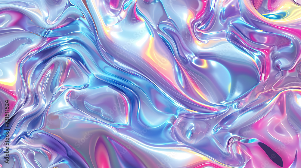 Metallic Swirls Background