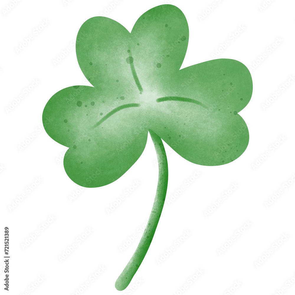Clover leaf illustration for St. Patrick's Day. Download high-res JPEG. Clover leaf illustration for St. Patrick's Day. Download high-res JPEG.