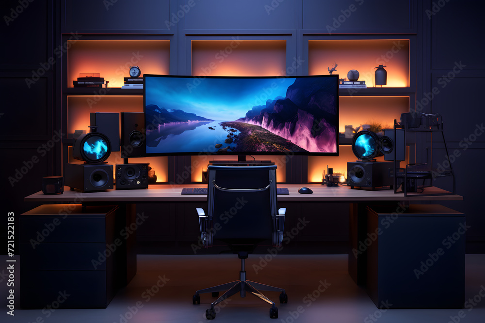 modern home office workspace modern home office workspace
