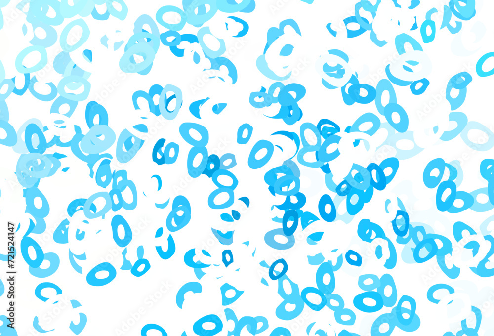 Light Green vector cover with spots. Light Green vector cover with spots.