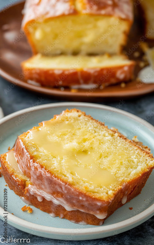 sliced lemon loaf sliced lemon loaf