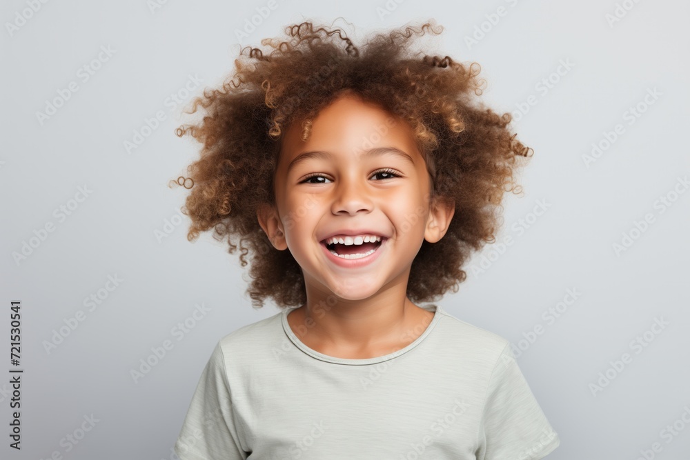 happy child on white background happy child on white background