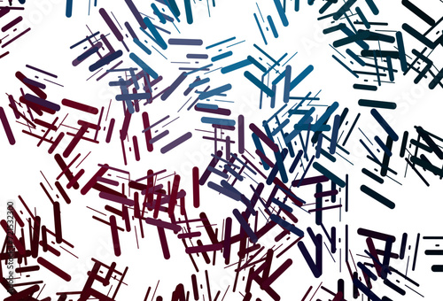 Dark blue, red vector layout with flat lines.
