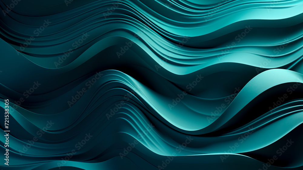 Abstract Ocean Waves Pattern in Shades of Blue created with Generative AI technology Abstract Ocean Waves Pattern in Shades of Blue created with Generative AI technology