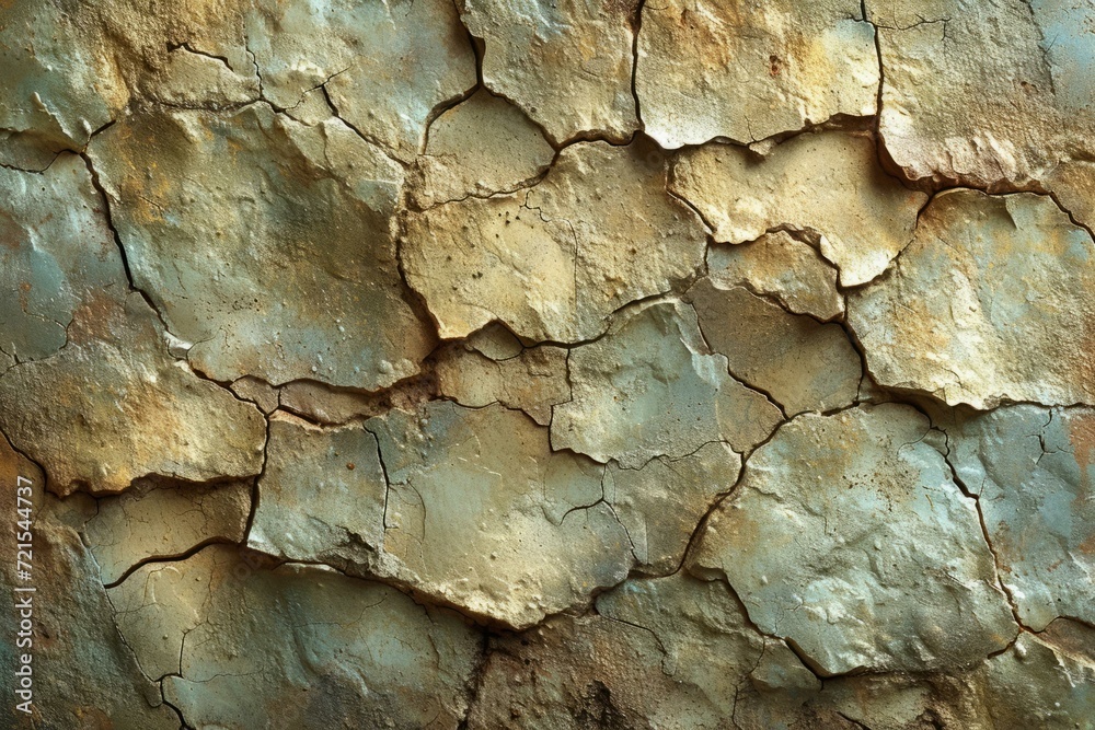 Cracked Weathered Clay Soil Texture Cracked Weathered Clay Soil Texture