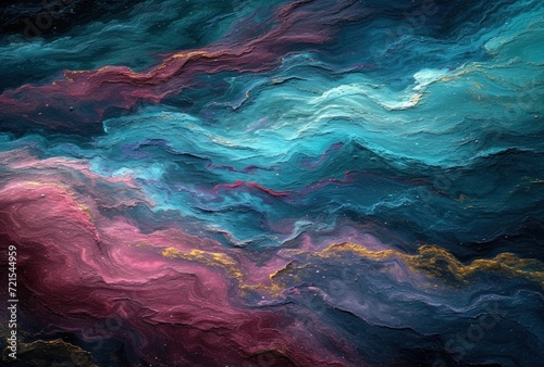 art red, blue and purple swirls background design © NicotineLens 