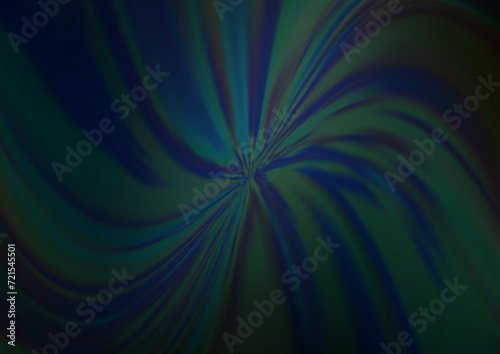 Dark BLUE vector abstract template. Colorful abstract illustration with gradient. A completely new design for your business.