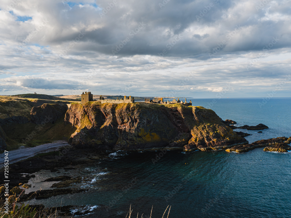 Dunnottar Castle in Aberdeenshire, Scottland