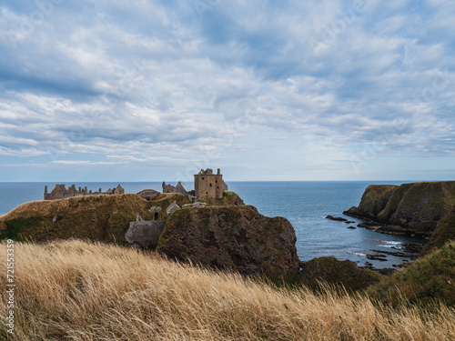 Dunnottar Castle in Aberdeenshire, Scottland