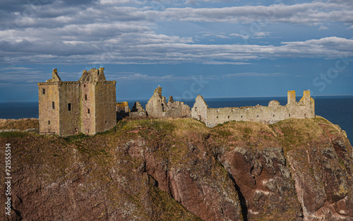 Dunnottar Castle in Aberdeenshire, Scottland
