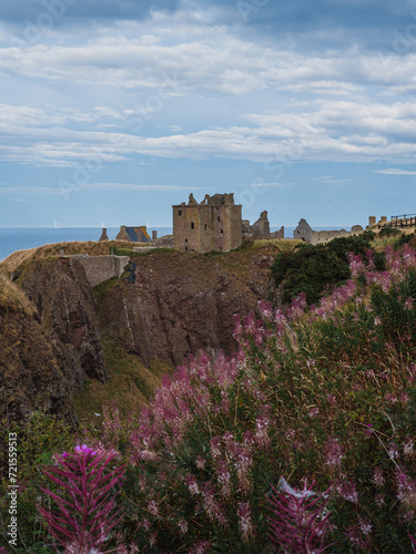 Dunnottar Castle in Aberdeenshire, Scottland